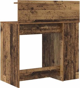 vidaXL Γραφείο Παλιό Ξύλο 90 x 48 x 101,5 cm Επεξεργασμένο Ξύλο