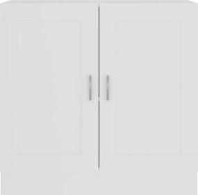 vidaXL Βιβλιοθήκη Λευκή 82,5 x 30,5 x 80 εκ. Επεξεργασμένο Ξύλο