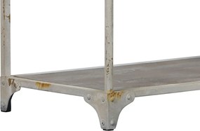 Ράφια Home ESPRIT Λευκό Φυσικό Μέταλλο 159 X 36,5 X 91 cm