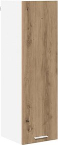 vidaXL Κρεμαστό ντουλάπι με αποθήκευση Artisan Oak 30 x 31 x 100 εκ.
