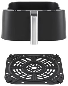 Φριτέζα ζεστού αέρα Ninja AF140EU PRO, 1750W, 4.7 l, 40-240C, 4 προγράμματα, Χρονοδιακόπτης, AirCrisp, Αντικολλητική επίστρωση, Μαύρο