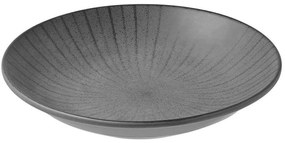 Πιάτο Βαθύ Nordic 07-15695 23cm Black Estia Porcelain