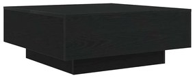 vidaXL Τραπεζάκι Σαλονιού Μαύρη δρυς 80 x 80 x 31 cm