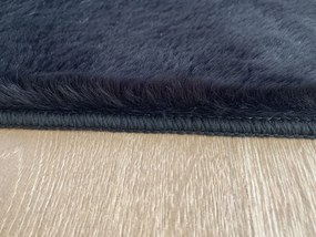 Χαλί 160x230 Γουνάκι Felicity Black