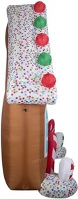 ΕΟΡΤΑΣΤΙΚΉ ΔΙΑΚΌΣΜΗΣΗ ΜΕΓΆΛΟΥ ΜΕΓΈΘΟΥΣ INFLATABLE GINGERBREAD HOUSE