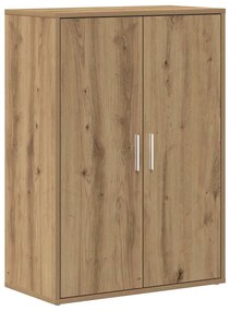 vidaXL Πλαϊνό γραφείο artisan δρυς 60 x 31 x 84 εκ. Επεξεργασμένο ξύλο