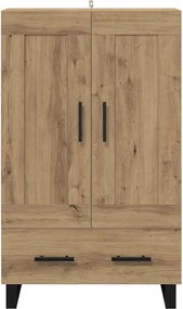vidaXL Highboard Artisan Oak 69,5 x 31 x 115 εκ. Επεξεργασμένο Ξύλο