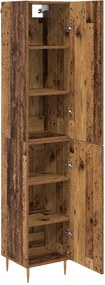 vidaXL Highboard 2 pcs Παλιό Ξύλο Επεξεργασμένο ξύλο
