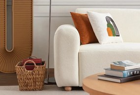 Corner Sofa S-Loft Right - White White