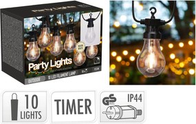 PARTY LIGHTS STRING LIGHT 10L A60 WARM WHIT