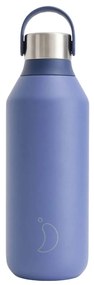 Μπουκάλι Θερμός Series 2 Chilly's με χωρητικότητα 500ml και διατήρηση θερμοκρασίας 12h ζεστό / 24h κρύο - Whale Blue