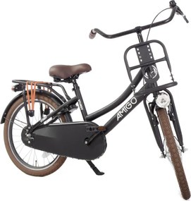 Sturdy 20 Inch 32 cm Girls Coaster Brake Matte black