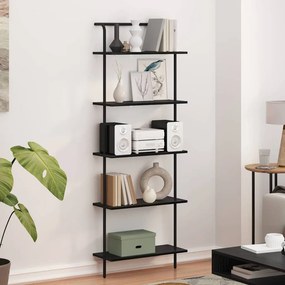 vidaXL Ράφι Βιβλίων 5 επιπέδων 60 x 24 x 168 εκ. Επεξεργασμένο ξύλο