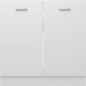 vidaXL Ντουλάπι Νιπτήρα "Lyon" Λευκό 80x46x81,5 εκ. από Τεχνητό Ξύλο