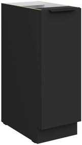 Επιδαπέδιο ντουλάπι με καλάθι Arianna 30 D CARGO BB-Μαύρο