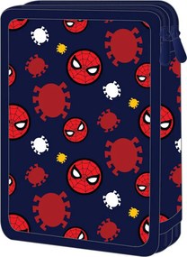 Κασετίνα Διπλή Γεμάτη (15x5x21) Must Spiderman Thwip 000508559