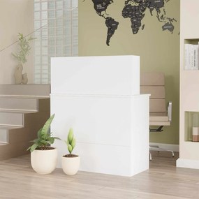 Τραπέζι Υποδοχής Λευκό CEBAL 90x44.5x110