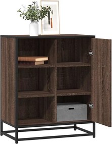 vidaXL Sideboard καφέ δρυς 62x35x76 cm Ξύλο μηχανής