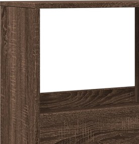 vidaXL Βιβλιοθήκη Καφέ Δρυς 100x33x155,5 εκ. από Επεξεργασμένο Ξύλο
