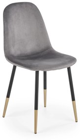 K379 chair, color: grey DIOMMI V-CH-K/379-KR-POPIEL