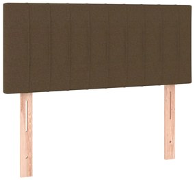 ΚΡΕΒΑΤΙ BOXSPRING ΜΕ ΣΤΡΩΜΑ ΣΚΟΥΡΟ ΚΑΦΕ 90X190 ΕΚ. ΥΦΑΣΜΑΤΙΝΟ 3130396