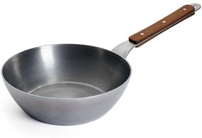 Τηγάνι - Σωτέζα Carbon Steel 724CS 24cm Silver-Brown Woll 24cm Steel