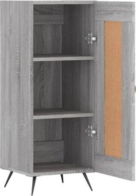 vidaXL Ντουλάπι Γκρι Sonoma 34,5x34x90 εκ. από Επεξεργασμένο Ξύλο