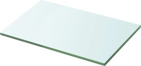 vidaXL Ράφια Πάνελ 2 τεμ. Διάφανα 30 x 15 εκ. Γυάλινα