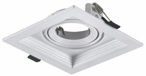 Σποτ Φωτιστικό Χωνευτό Reflector GU10 IP20 Aca-XMGU1W-Λευκό XMGU1W