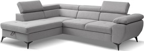 Γωνιακός Καναπές Fairo-Δεξιά-Γκρι