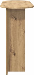 vidaXL Τραπέζι κονσόλας Artisan Δρυς 100 x 39,5 x 75 εκ