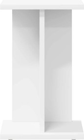 vidaXL Βάση φυτών Λευκό 25 x 25,5 x 40,5 εκ. Επεξεργασμένο Ξύλο
