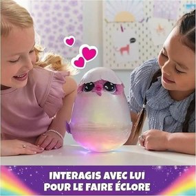 Κούκλα Mωρó Spin Master Pufficorn Hatchimals Alive Secret Hatch