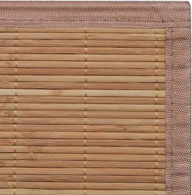 Χαλί Ορθογώνιο 150 x 200 εκ. από Καφέ Μπαμπού