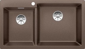 Blanco Pleon 9 - Νεροχύτης Κουζίνας Γρανίτη 86x50 - Coffee