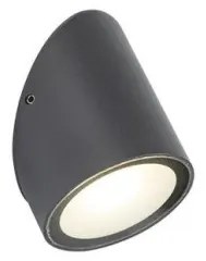 Φωτιστικό Τοίχου Εξωτερικού Χώρου LED Φ7 JUNO 4286000 Viokef-4286000-Ανθρακί 4286000
