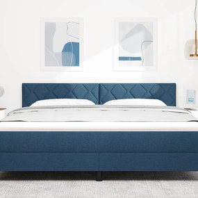 vidaXL LED Κεφαλή Διαμαντιών Μπλε 180 εκ Ύφασμα