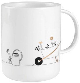 Κούπα Πορσελάνινη Garden RD0017292 Φ8x10cm Multi Raeder Porcelain