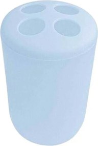 Θήκες οδοντόβουρτσας πλαστικές σε σετ 5Χ - Light Blue - 21686