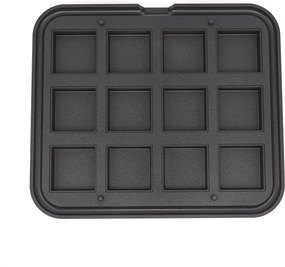 Tartlet Mould - Square - 72/62 mm - 12 pieces