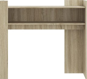 vidaXL Τραπέζι Κονσόλα Sonoma Δρυς 100x35x90 εκ. Επεξεργασμένο Ξύλο