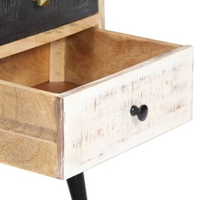 vidaXL Έπιπλο Τηλεόρασης 115 x 30 x 47 εκ. από Μασίφ Ξύλο Μάνγκο