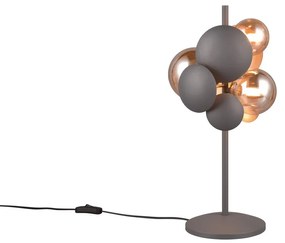 Φωτιστικό Επιτραπέζιο Trio Lighting BUBBLE 517400342 Ανθρακί (Anthracite)