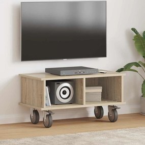 vidaXL Βάση TV Δρύς Sonoma 68,5 x 35 x 35 εκ Επεξεργασμένο ξύλο