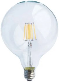 Λαμπτήρας LED Filament E27 Globe 6W 2700K Dimmable