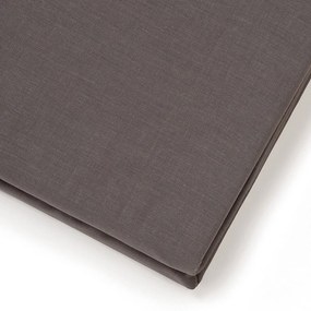 Σεντόνι Urban Line Με Λάστιχο Dark Grey Melinen  Semi-double 175x232cm 100% Βαμβάκι