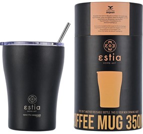 Ποτήρι Θερμός 350ml Estia Save The Aegean Midnight Black 01-12083