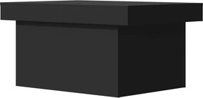 vidaXL Τραπεζάκι Σαλονιού Μαύρο 80x55x40 εκ. Επεξεργασμένο Ξύλο