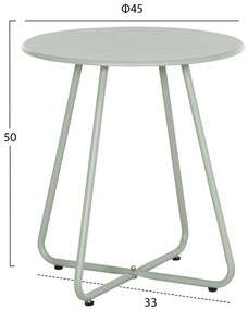 ΣΕΤ LOUNGE 3TMX ΕΞ.ΧΩΡΟΥ OREGO HM21107.06 ΑΛΟΥΜΙΝΙΟ &amp; ΜΕΤΑΛΛΟ ΣΕ ΦΥΣΤΙΚΙ (1 Τεμμάχια)