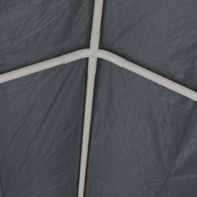 vidaXL Ύφασμα σκηνής χωρίς σκελετό Γκρι 12 x 6 μ PE